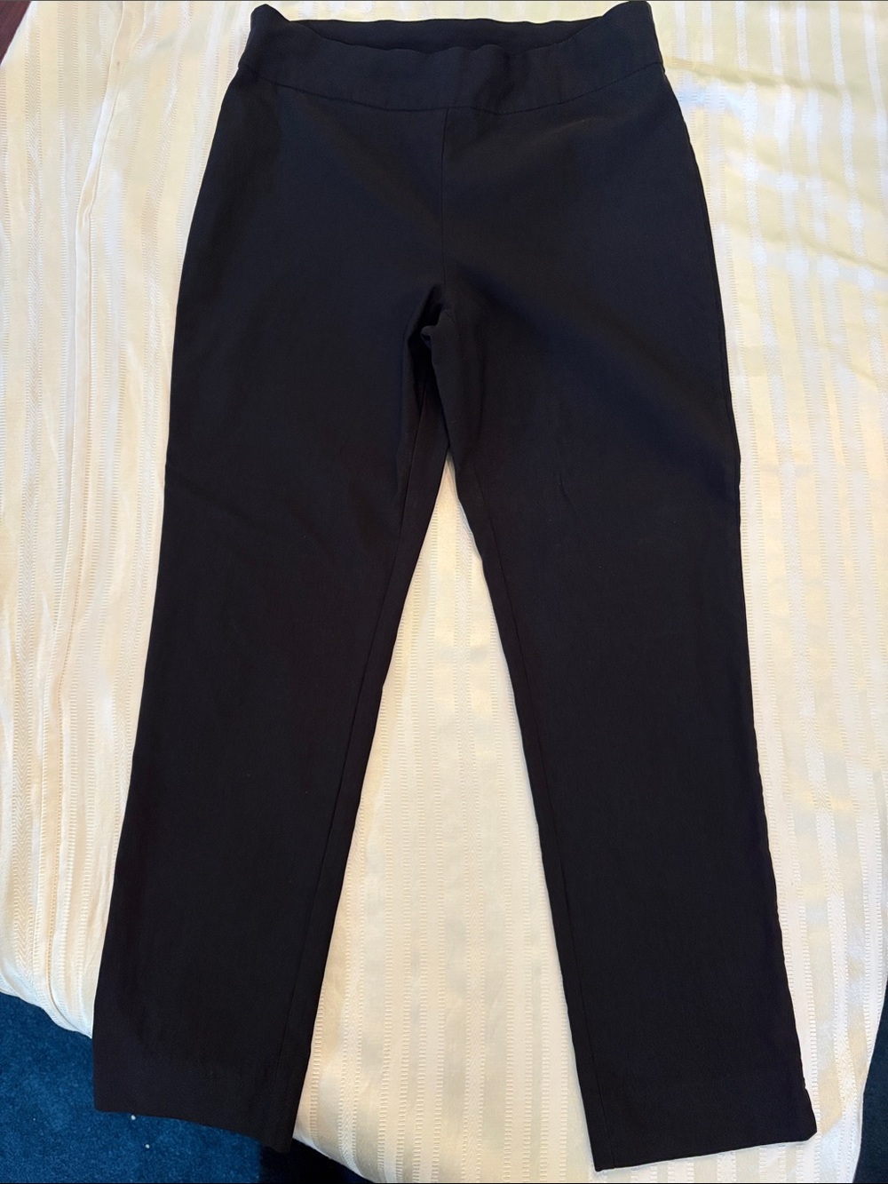 Chico's Black Straight-Leg Ponte Pants